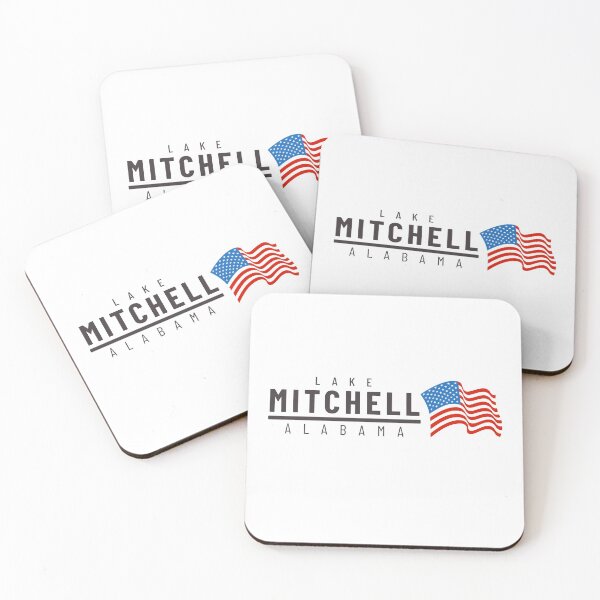 Item preview, Lake Mitchell - USA alt 1 (for light backgrounds) designed and sold by AlabamaLakeLife.
