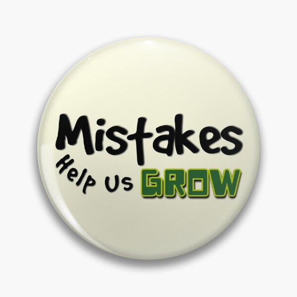 Item preview, Mistakes Help Us Grow designed and sold by smarayoung.
