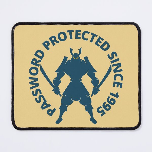 Password Protected Mouse Pad