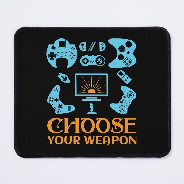 Item preview, Choose your weapon | Gift for Gamer designed and sold by doucelune.