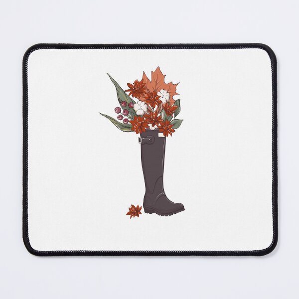 Item preview, Rainboot flowers october fall decoration  designed and sold by Milatoo.