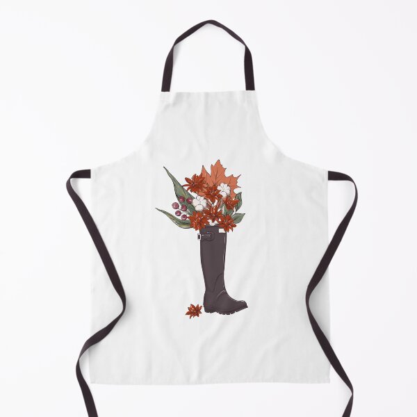 Item preview, Rainboot flowers october fall decoration  designed and sold by Milatoo.
