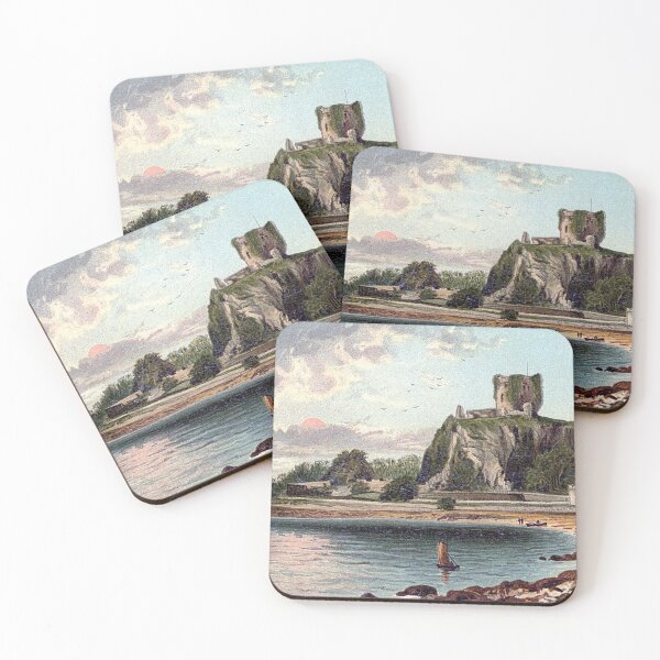 Item preview, Vintage Illustration of Dunolly Castle, Oban designed and sold by yourscotland.