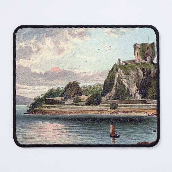 Item preview, Vintage Illustration of Dunolly Castle, Oban designed and sold by yourscotland.
