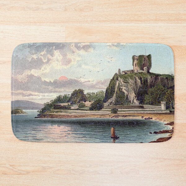 Item preview, Vintage Illustration of Dunolly Castle, Oban designed and sold by yourscotland.
