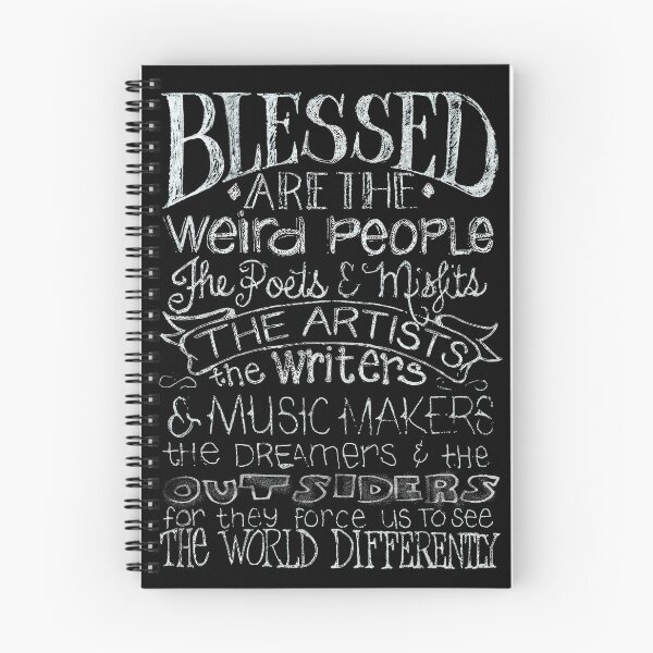 Item preview, Blessed are the Weird People designed and sold by xorbah.