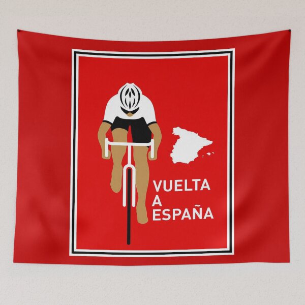 Item preview, VUELTA  A  ESPANA : Bicycle Racing Print designed and sold by posterbobs.