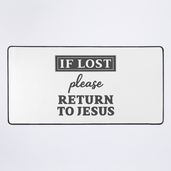 Item preview, Christian Design - If Lost Please Return to Jesus designed and sold by simplydesignart.