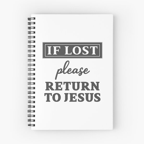 Item preview, Christian Design - If Lost Please Return to Jesus designed and sold by simplydesignart.