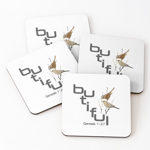 Item preview, Christian Design - Beautiful, with Birds Integrated Into Text designed and sold by simplydesignart.