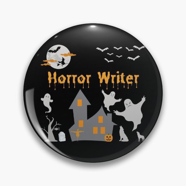 Artikelvorschau, Horrorautor - Halloween-Thema entworfen und verkauft von TheKnightWriter.