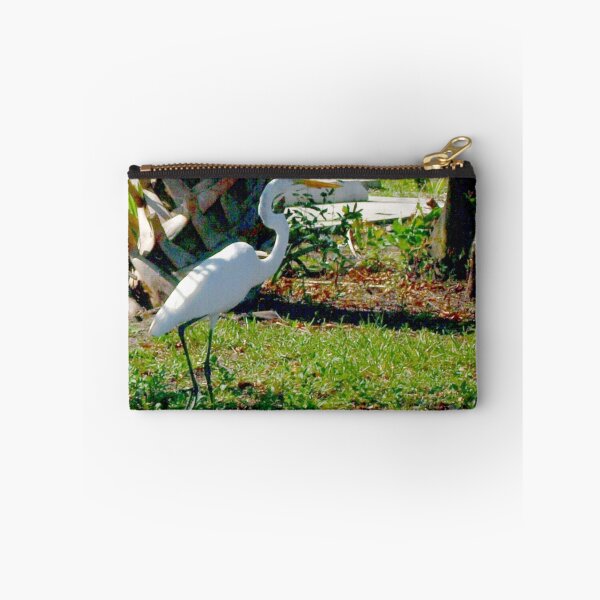 Item preview, Great egret exploring the park designed and sold by B. Randi Bailey.