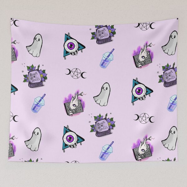Item preview, Creepy cute Print / sticker pack  designed and sold by DemonicGloom.