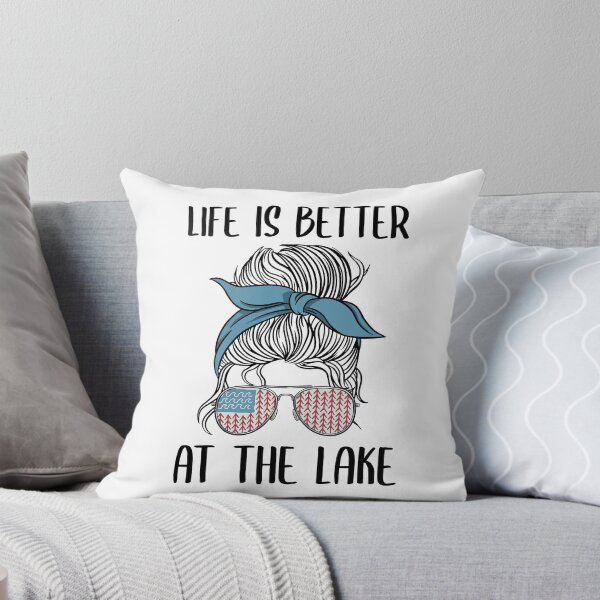 Item preview, Life Is Better At The Lake Funny Lake Life designed and sold by Stronzi.