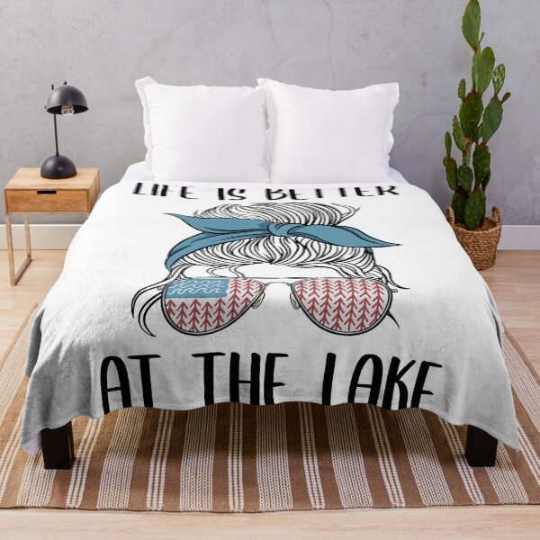 Item preview, Life Is Better At The Lake Funny Lake Life designed and sold by Stronzi.