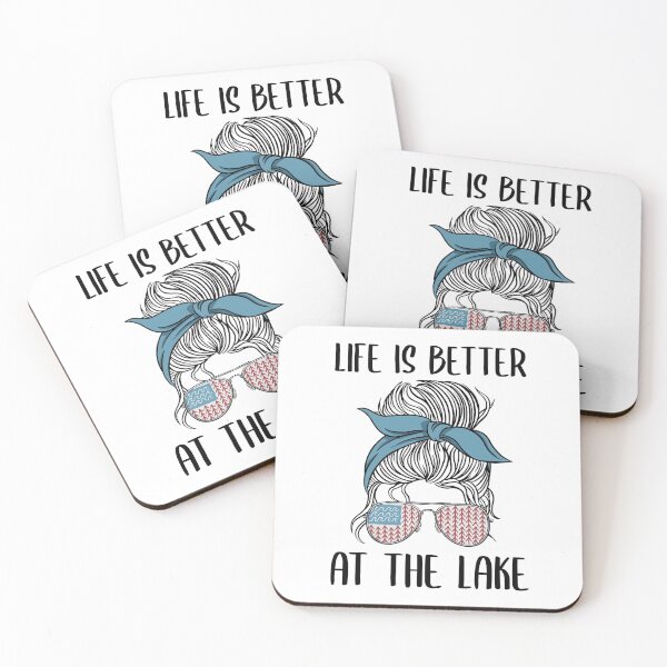 Item preview, Life Is Better At The Lake Funny Lake Life designed and sold by Stronzi.