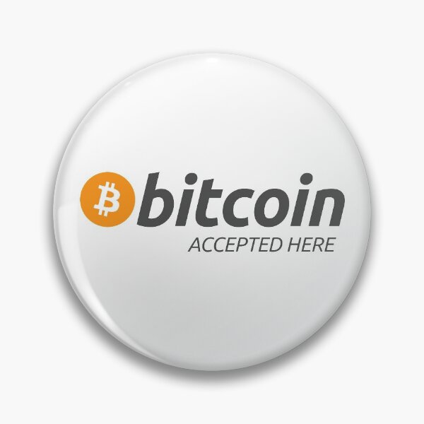 Item preview, Bitcoin Accepted Here - cryptocurrency designed and sold by AB-BRAND.