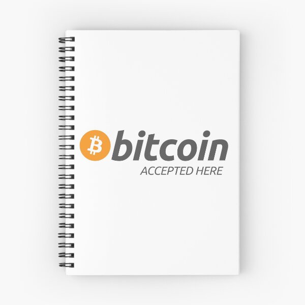 Item preview, Bitcoin Accepted Here - cryptocurrency designed and sold by AB-BRAND.