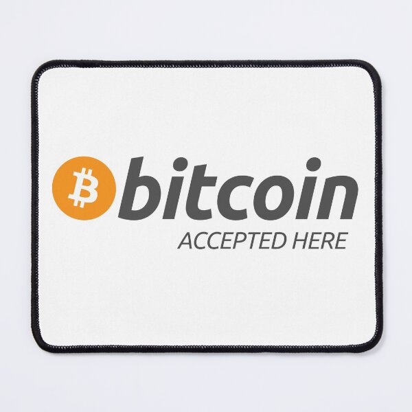 Item preview, Bitcoin Accepted Here - cryptocurrency designed and sold by AB-BRAND.