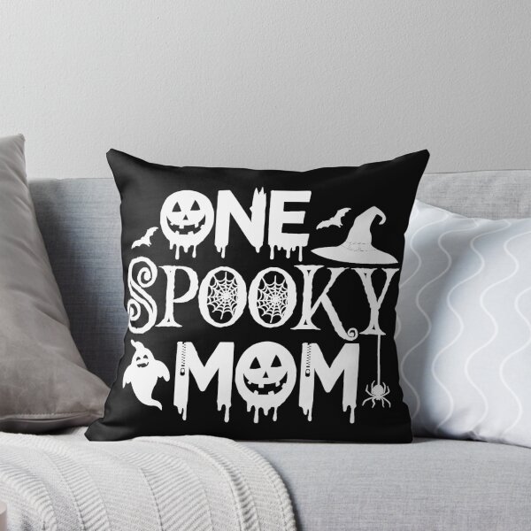 Item preview, One Spooky Mom (white) designed and sold by thatsit-itslit.