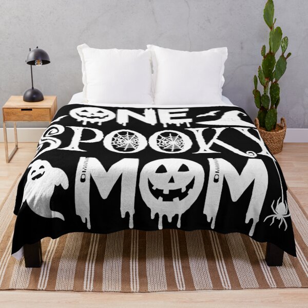 Item preview, One Spooky Mom (white) designed and sold by thatsit-itslit.