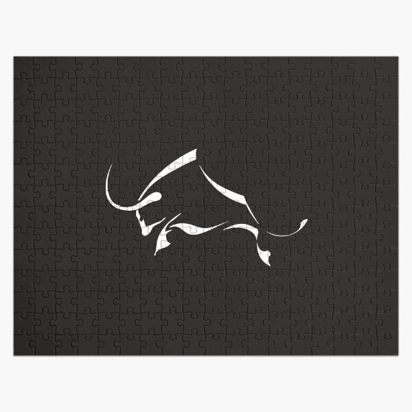 Bull Market Abstract Bull Stock Market Jigsaw Puzzle
