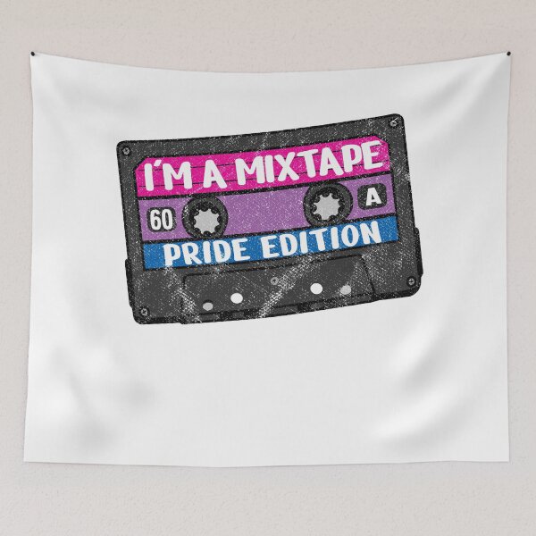 Item preview, I'm A Mixtape Pride Edition Funny Bi Pride designed and sold by Stronzi.