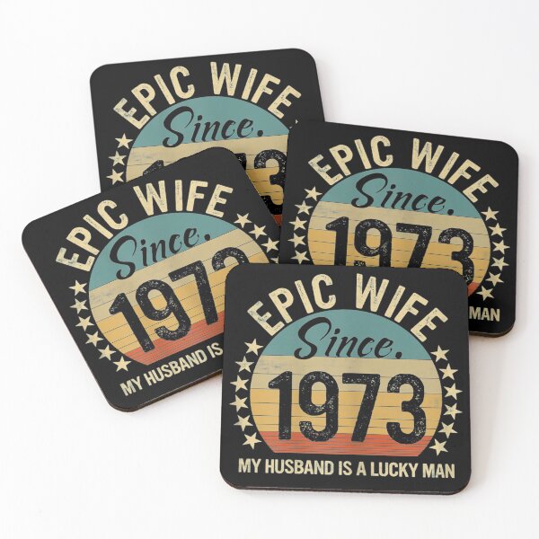 Item preview, Epic Wife Since 1973 - 48th Wedding Anniversary designed and sold by Kelly993.