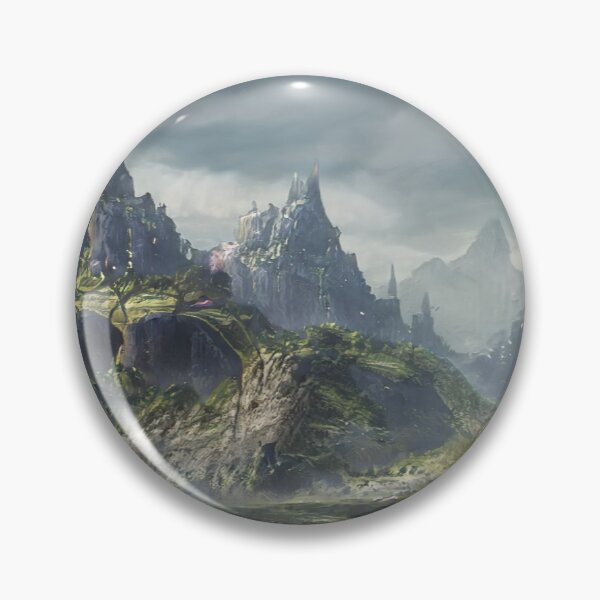 Item preview, semi abstract Fantasy Landscape  designed and sold by Barbara Medeiros.