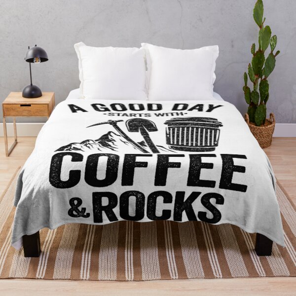 Item preview, A Good Day Starts With Coffee & Rocks Geologist designed and sold by Stronzi.