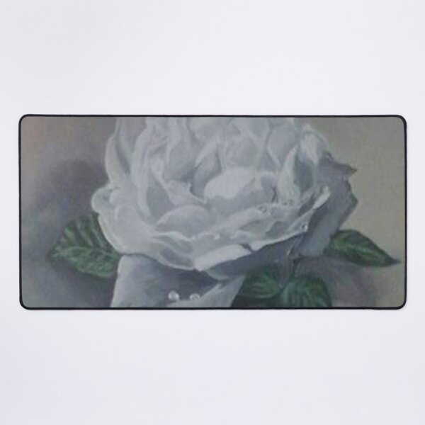 Item preview, White Rose Green Vase Design/Painting designed and sold by RollerStudios.