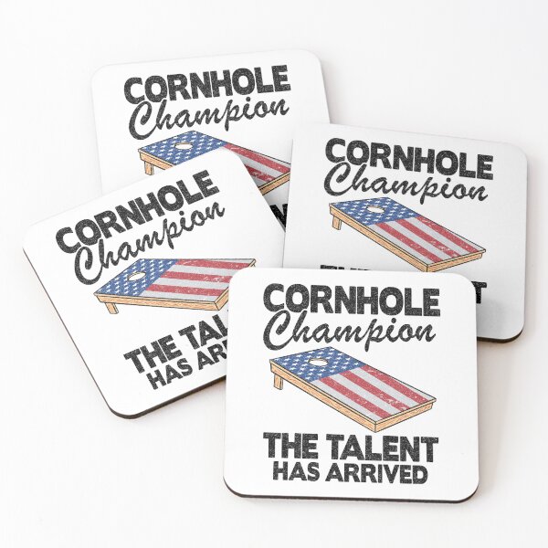 Item preview, Cornhole Champion American Flag Board Funny Cornhole designed and sold by Stronzi.