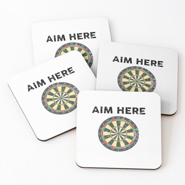 Item preview, Aim Here Funny Dartboard designed and sold by hanhshirts.