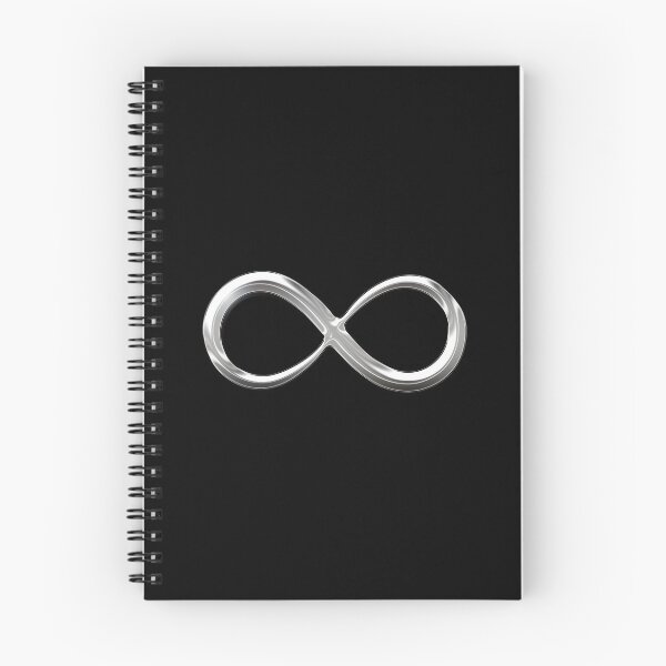 Item preview, Chrome Metallic Infinity Symbol designed and sold by PrettyPage.