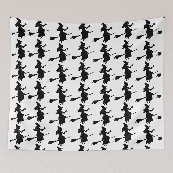 Item preview, Broomstick witch pattern designed and sold by ArtSCPdesign.