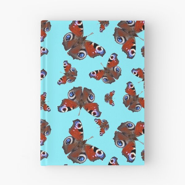 Item preview, Peacock butterfly nature on blue designed and sold by Julieford.