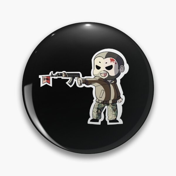 Item preview, EscapeFromTarkov Reshala chibi designed and sold by Chibi-Mania.