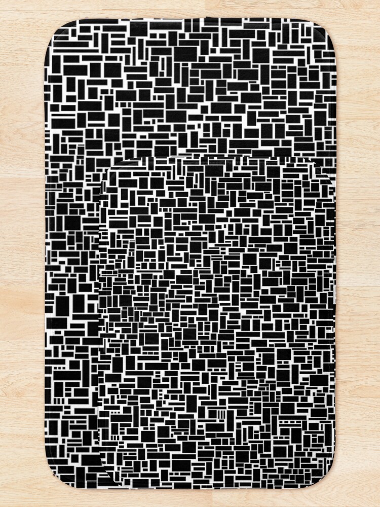 Thumbnail 5 of 6, Bath Mat, Seamless Rectangular Pattern designed and sold by dresscastle.