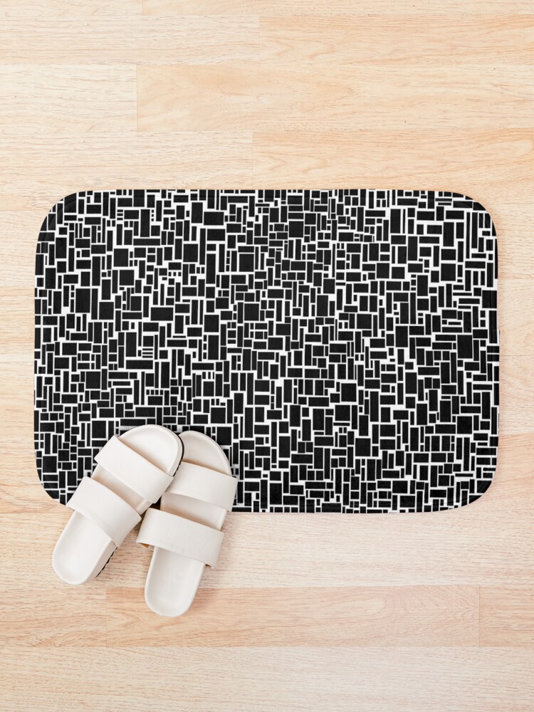 Thumbnail 1 of 6, Bath Mat, Seamless Rectangular Pattern designed and sold by dresscastle.