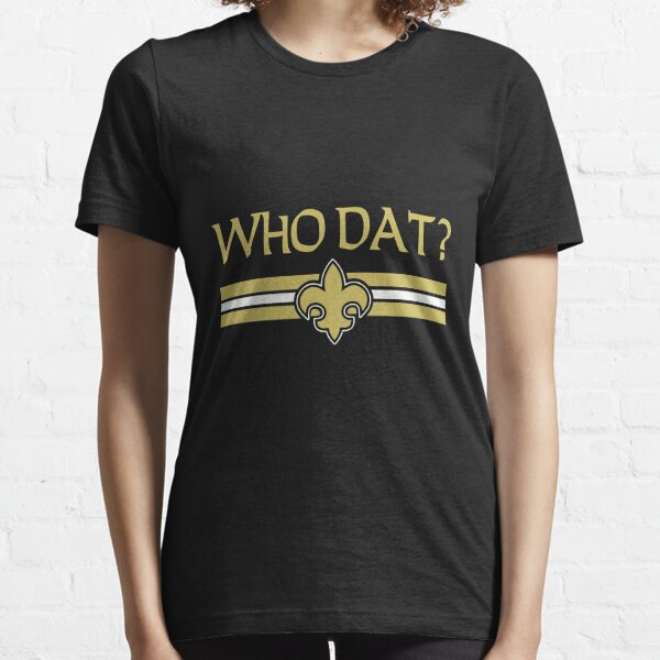 New Orleans Saints Knock Knock Who Dat T-Shirt - TeeNavi