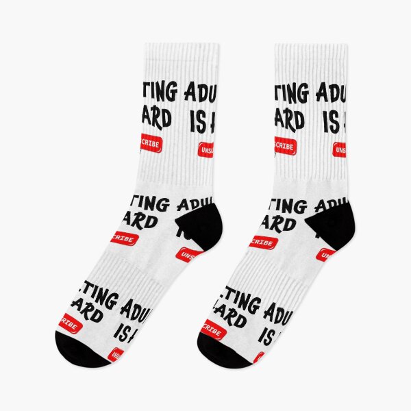 Item preview, Adulting Is Hard - Unsubscribe designed and sold by SpoofTShirts.