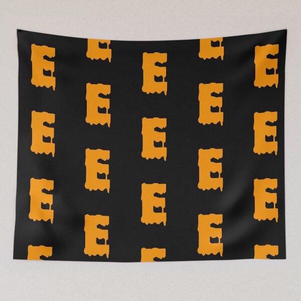 Item preview, Halloween Lowercase Alphabet Letters, letter E Shirt lower case alphabet matching Halloween Tee, Glittery Halloween Alphabet Letter E designed and sold by The Nova Prints .