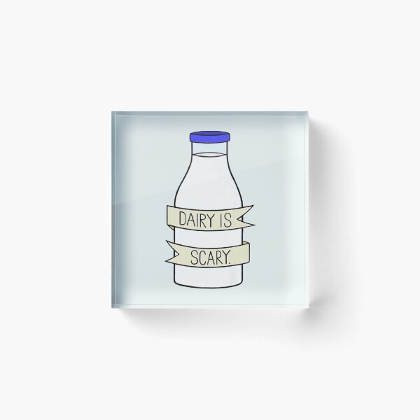 Item preview, Dairy is Scary VeganLactose Intolerant designed and sold by Epicquips.