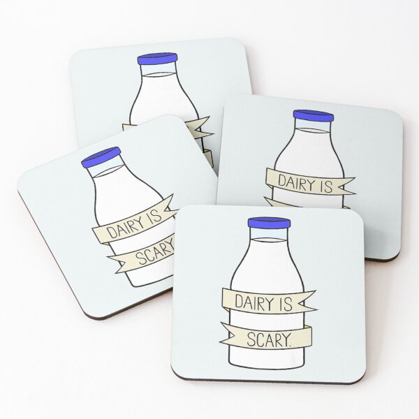 Item preview, Dairy is Scary VeganLactose Intolerant designed and sold by Epicquips.