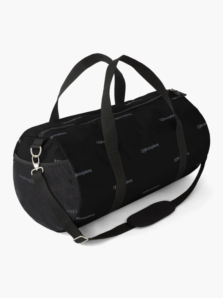 Thumbnail 2 of 3, Duffle Bag, JavaScript - Keep Going designed and sold by developer-gifts.