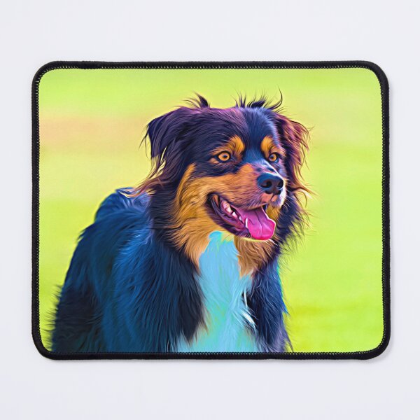 Item preview, Artistic flame friendly Bernese Mountain Dog designed and sold by hendrikspix.