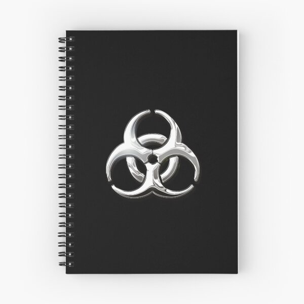Item preview, Chrome Metallic Biohazard Symbol designed and sold by PrettyPage.