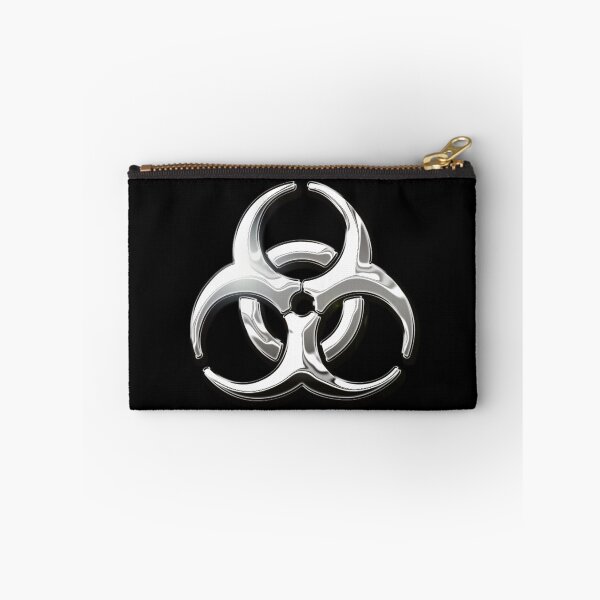 Item preview, Chrome Metallic Biohazard Symbol designed and sold by PrettyPage.