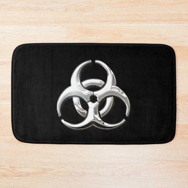 Item preview, Chrome Metallic Biohazard Symbol designed and sold by PrettyPage.