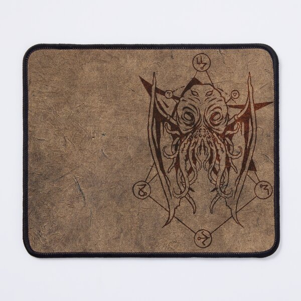 Item preview, Cthulhu - Lovecraft - Old leather design designed and sold by zachholmbergart.